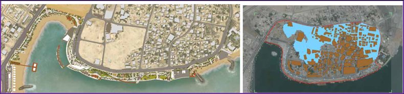 Umm Al Quwain waterfront study area